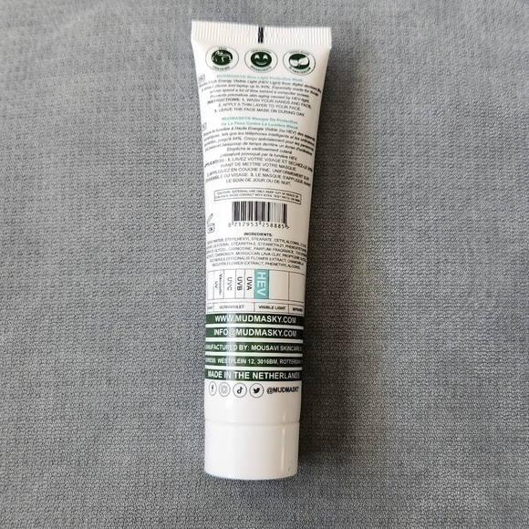 Mudmasky NEW FULL SIZE Blue Light Protection Mask - Picture 3 of 4